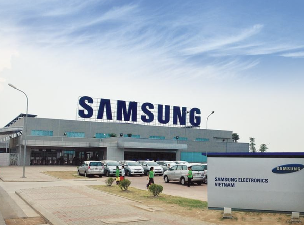베트남 삼성전자의 한 대표 공장의 전경 / 사진: Dantri